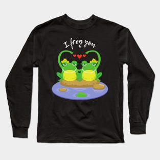 Frog Lesbian Long Sleeve T-Shirt